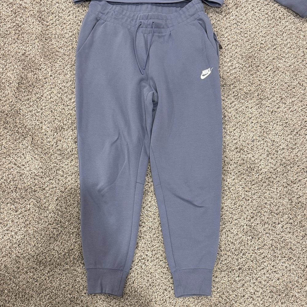 Women’s Nike Slate Blue Hoodie & Jogger Lounge Set - Picture 3 of 4